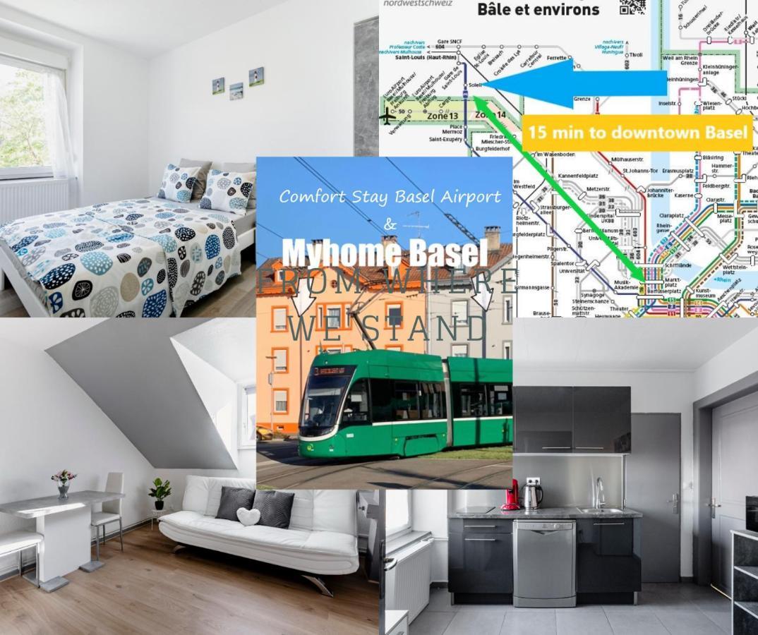 Comfort Stay Basel Airport 1A46 サン・ルイ エクステリア 写真